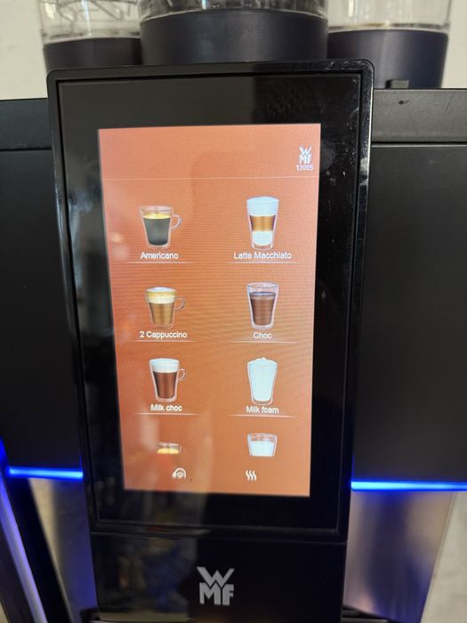 WMF 1300S aparat cafea dublu macinator,1 instant si lapte proaspat