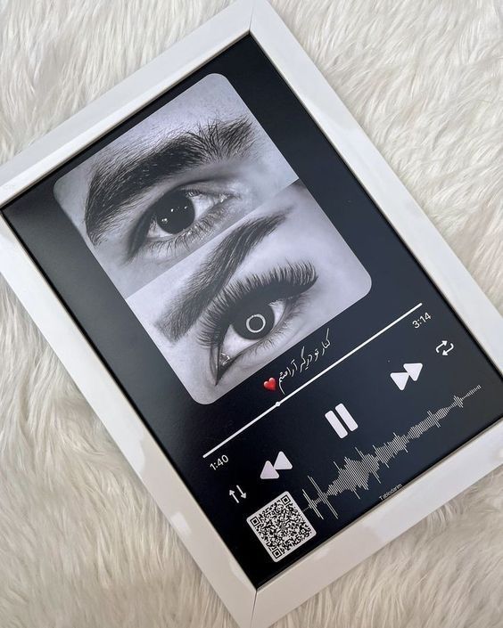 Spotify рамка с любима песен