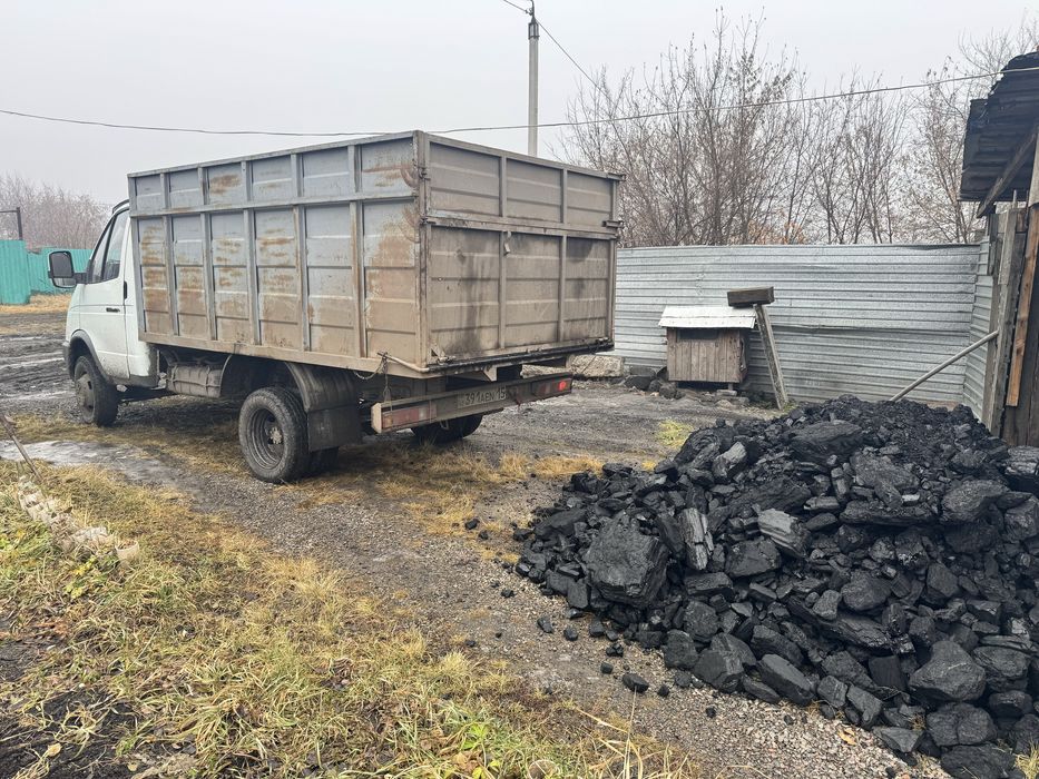 Уголь до 3 х тонн газель самосвал