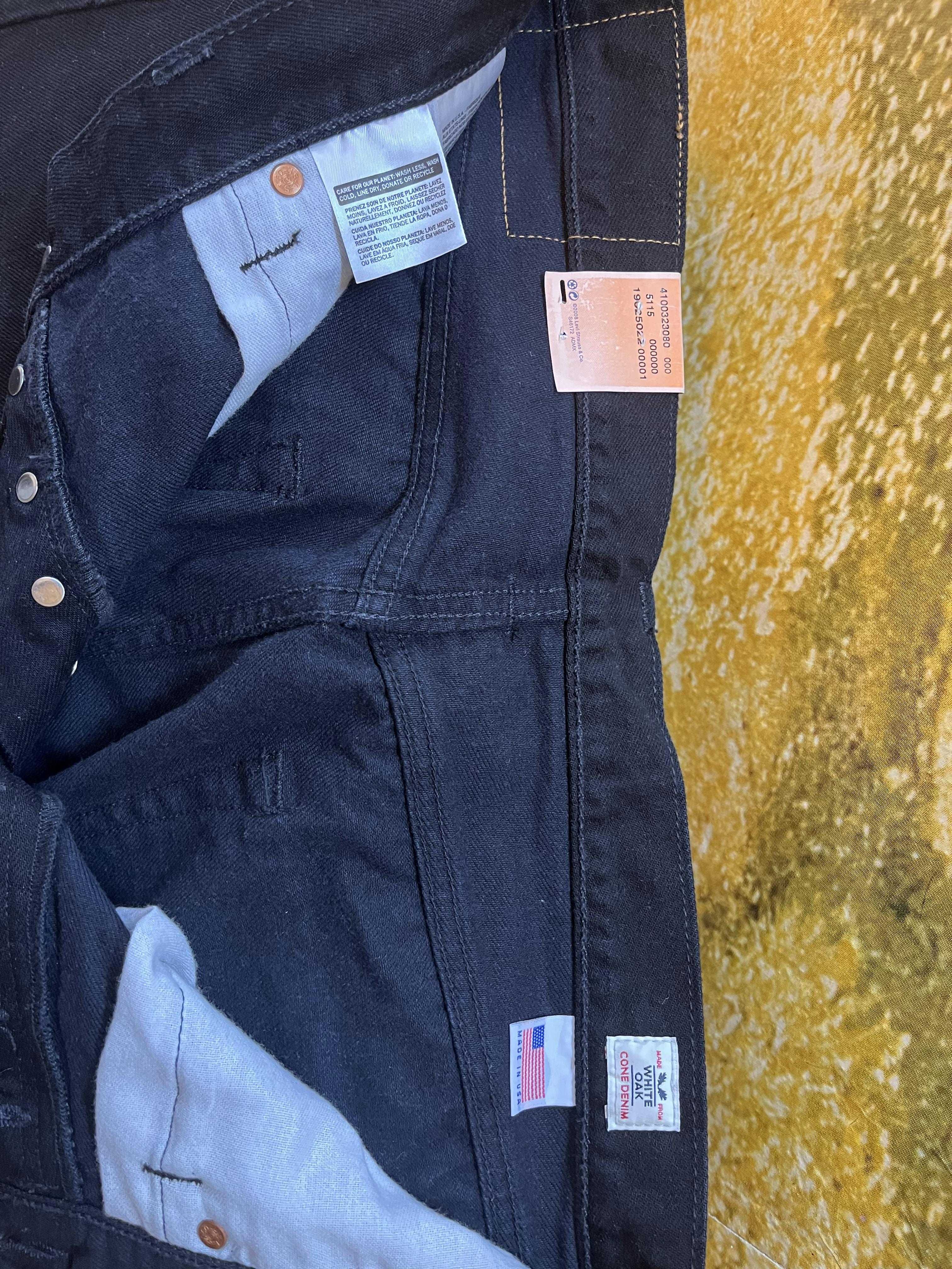 НОВИ Оригинални Дънки  Levi's  '501 "STRAIGHT LEG BUTTON-FIT"-34/34