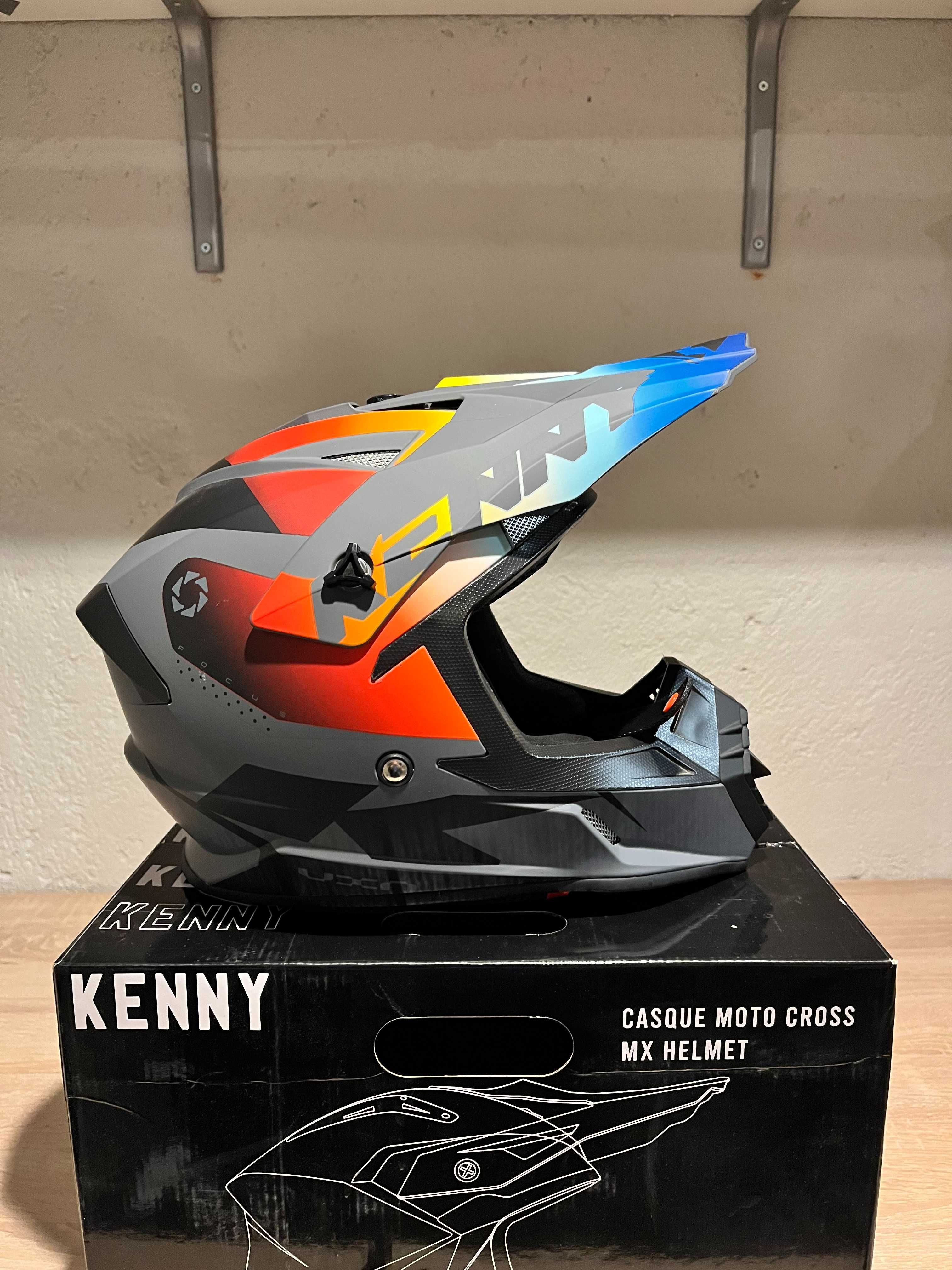 Casca moto cross KENNY PULL-in COPII  noua M si L