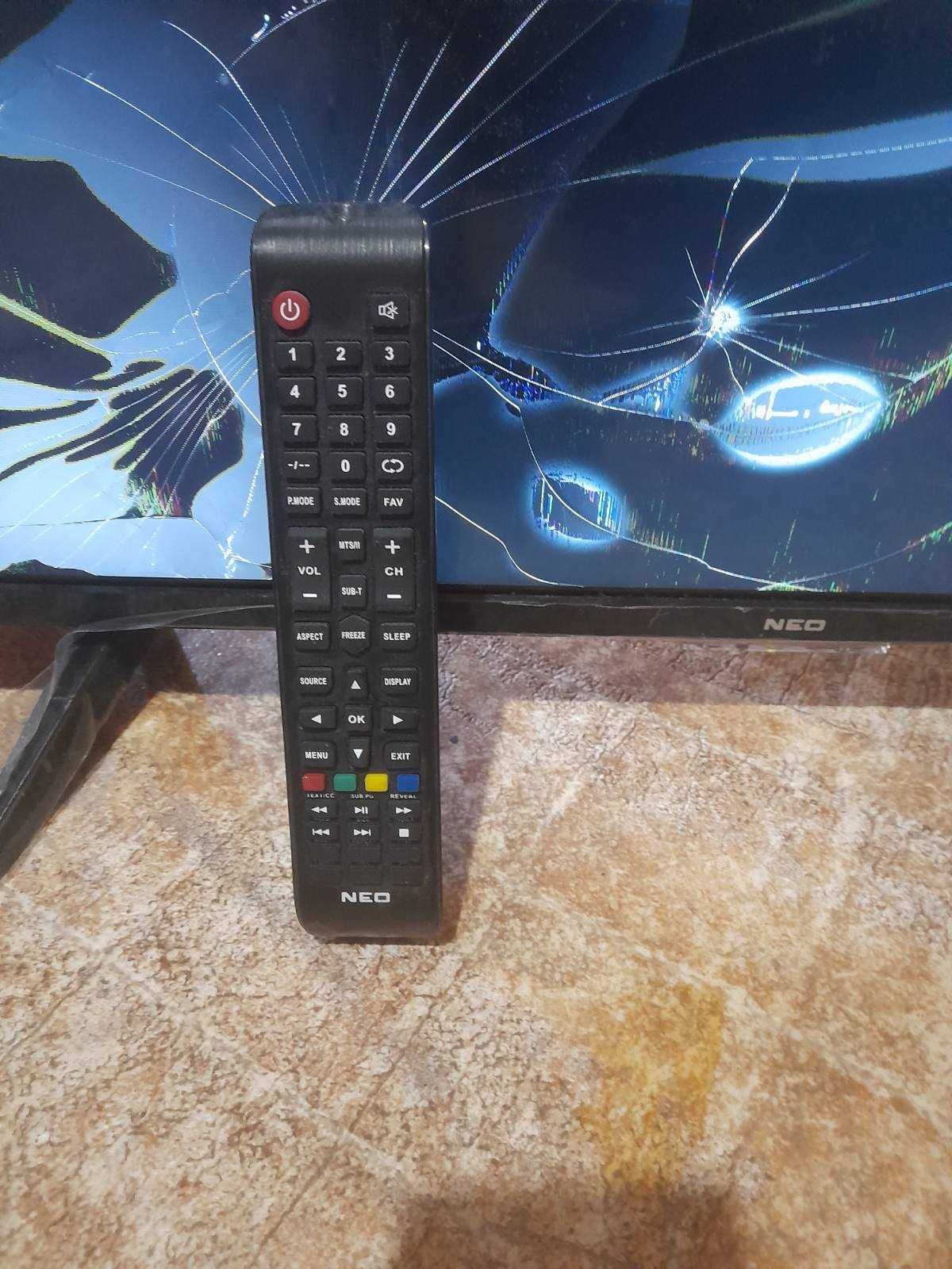 Чисто нов лед телевизор Neo Led-3271 HD със счупена матрица