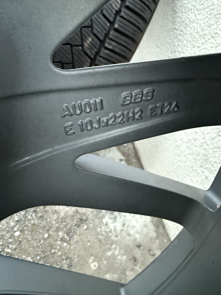 Оригинални джанти 22“ Audi Sport за Ауди Q7/SQ7 4М с зимни гуми