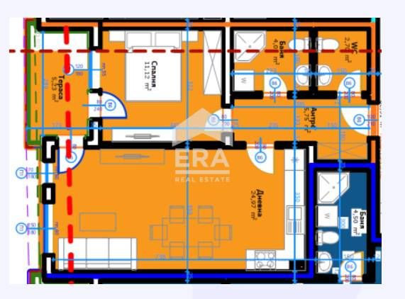 Продава се Двустаен апартамент в Белослав - 73 кв.м за 1162 €/кв.м - Снимка #5