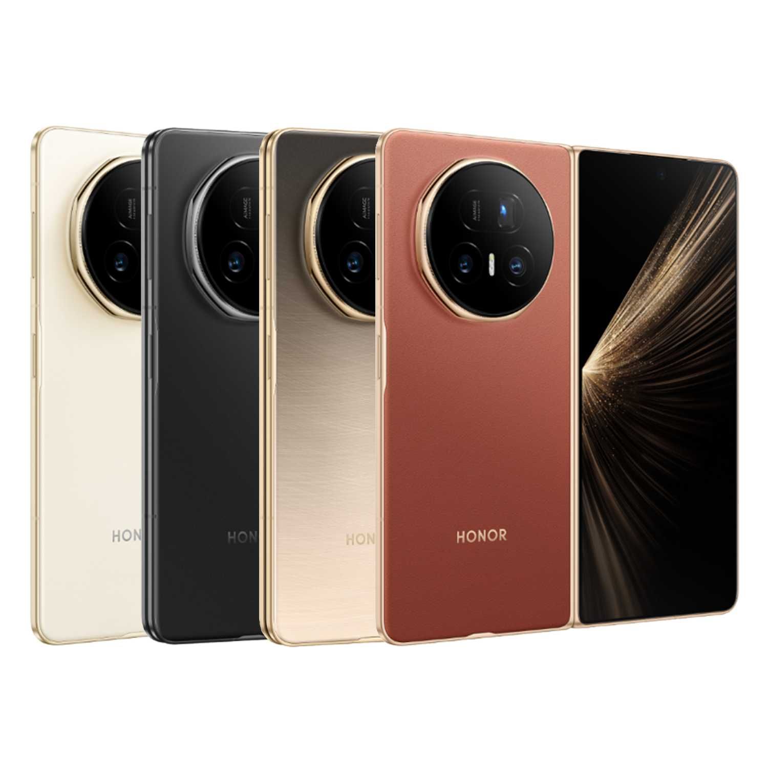 Honor Magic V5 Dual sim 5G с меню на BG език най-тънкият foldable тел.