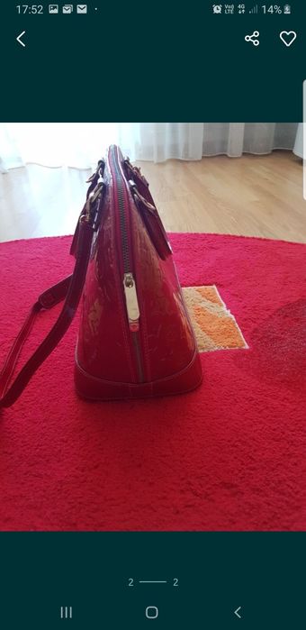 Geanta rosie lacuita