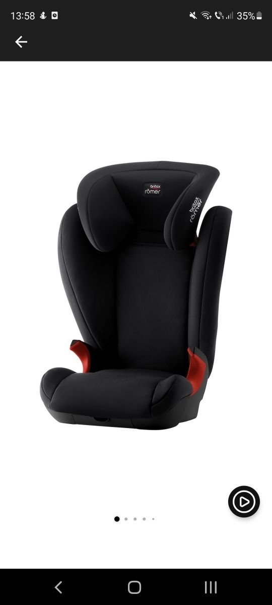 Britax romer Klid II BS Cosmos Black NOU