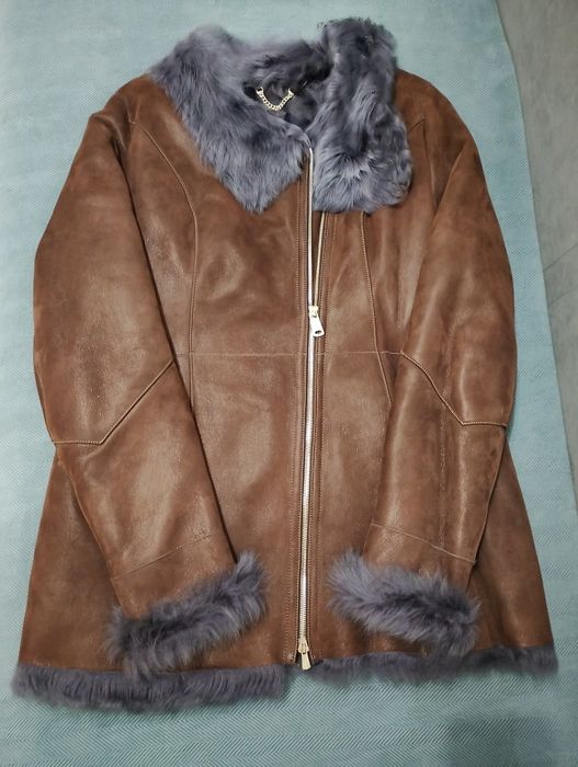 Дубленку, натуралка, мех тоскана