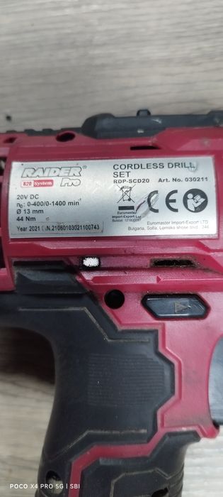 Винтоверт РАЙДЕР и кутия ДЕВАЛТ