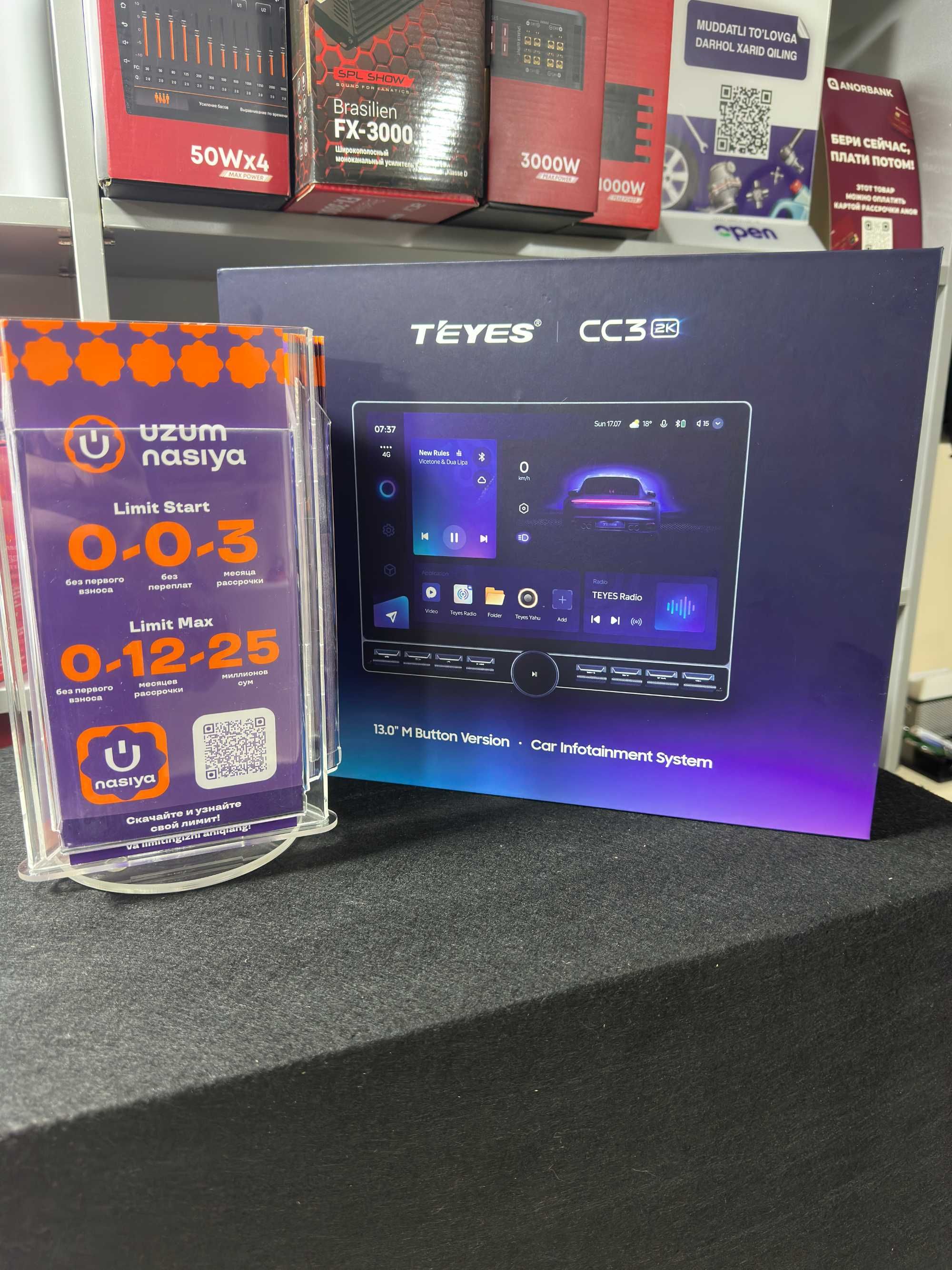 Рассрочку | Android TEYES CC3 2K 13.0 4/32 кнопка NEW | Nasiya savdo