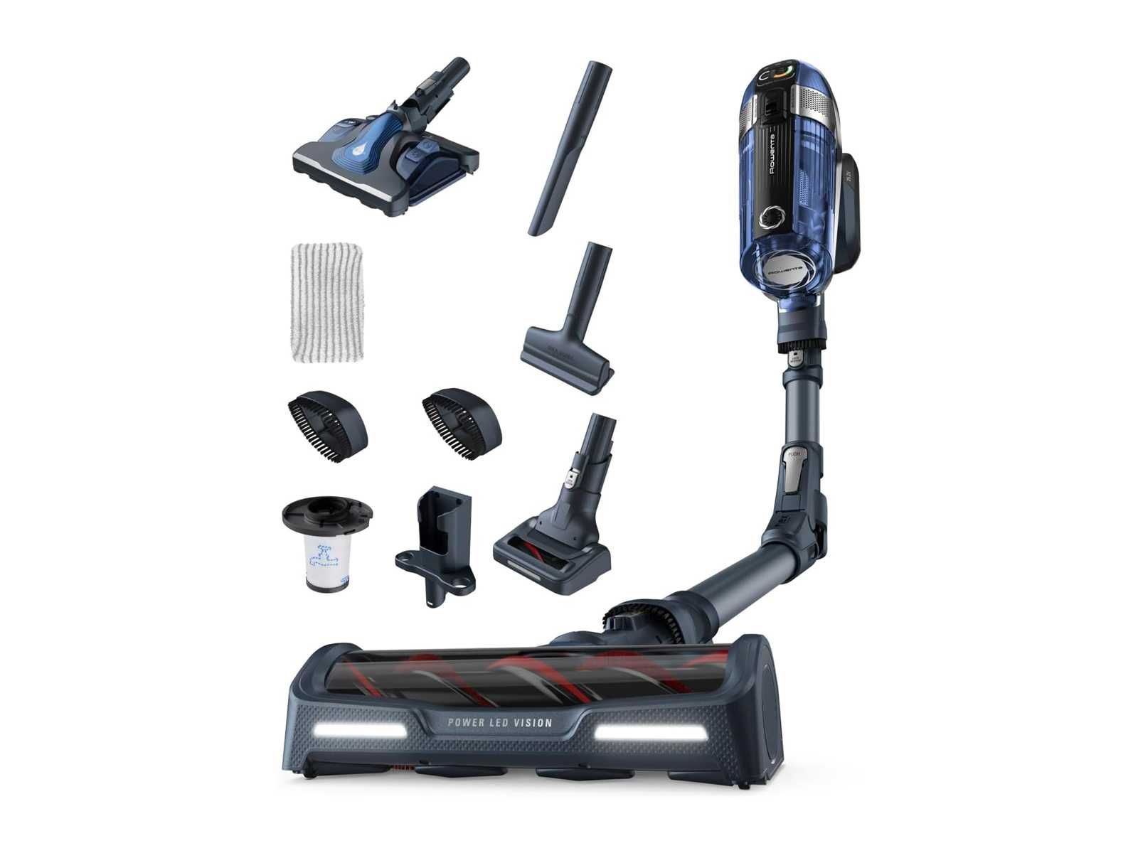 Вертикална прахосмукачка Rowenta X-Force Flex 11.60 Aqua (RH9898)