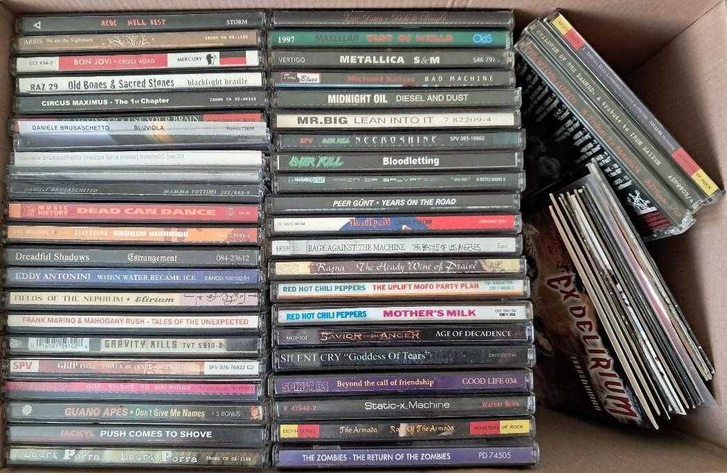 CD-uri rock/metal din colectia personala