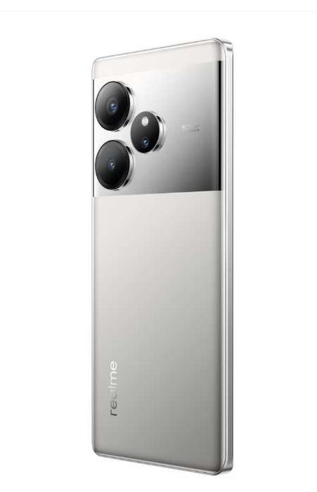 Telefon mobil realme GT6, 12GB RAM, 256GB, 5G, Fluid Silver