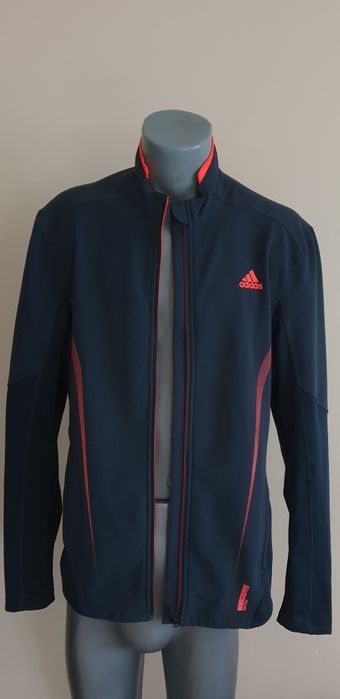 Adidas Running Stretch Adistar Windstopper Soft Shell Mens Size M ОРИГ