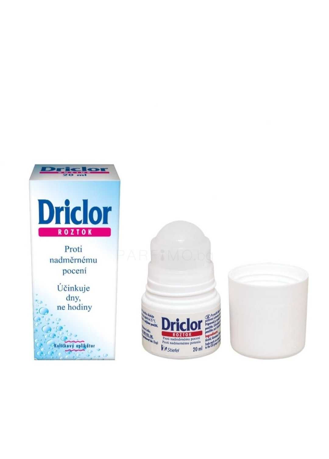 Driclor Solution против прекомерно изпотяване и лоша миризма