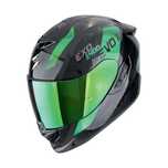 Casca moto integrala Scorpion EXO-1400 EVO II CARBON AIR Platted B/G