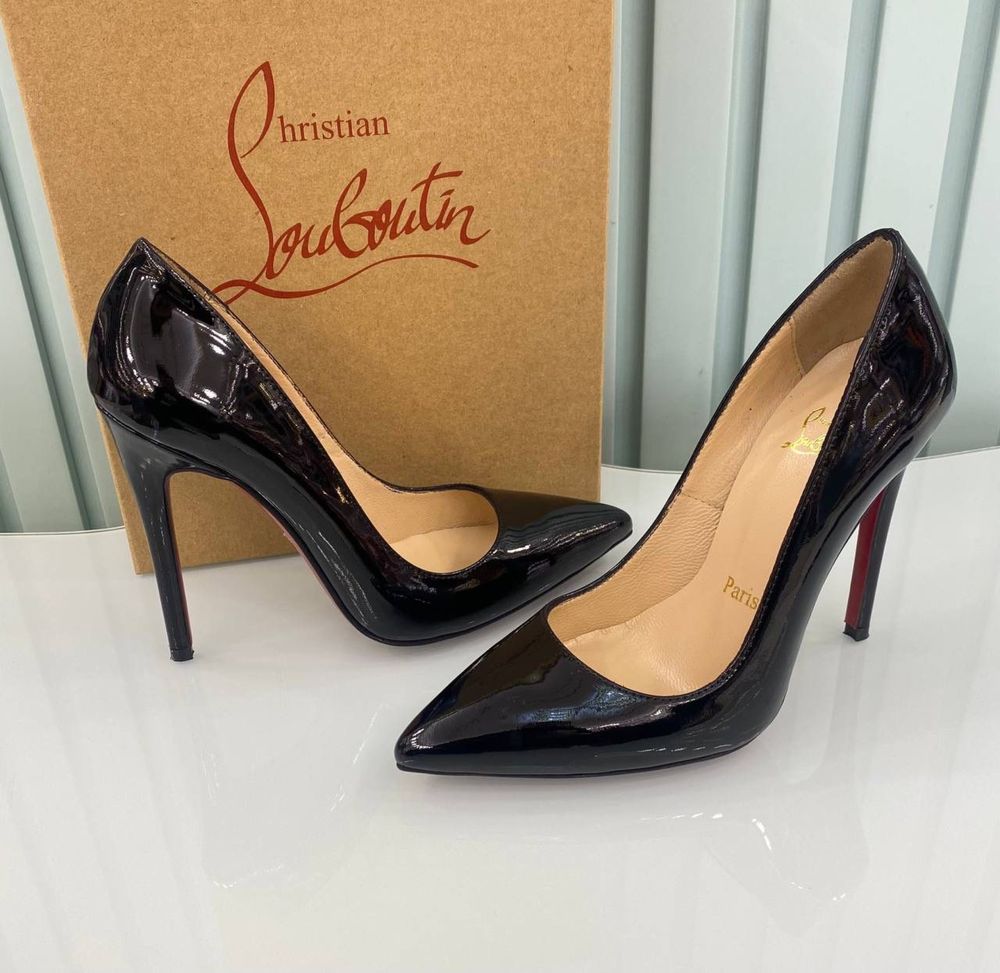 Pantofi Christian Louboutin So Kate Piele Naturala