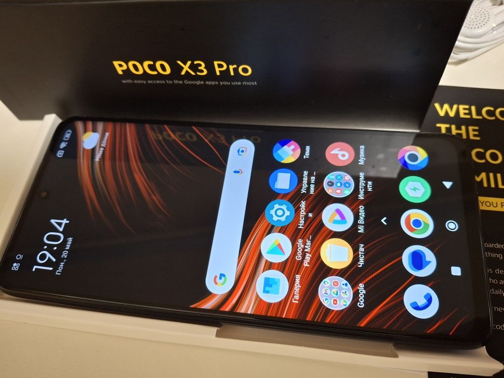 Xiaomi Poco x3 Pro, 128 GB/ 6GB в гаранция