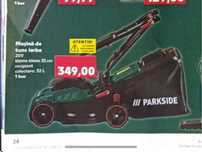 Masina de tuns iarba parkside 20V pe acumulator
