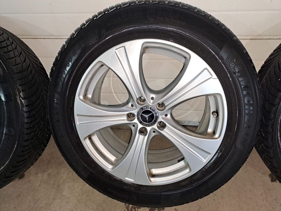 Roți iarnă mercedes glc R18, anvelope Michelin