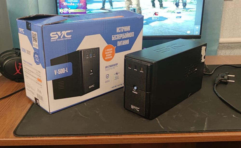 ИБП SVC V-500-L UPS источник бесперебойного питания бесперебойник