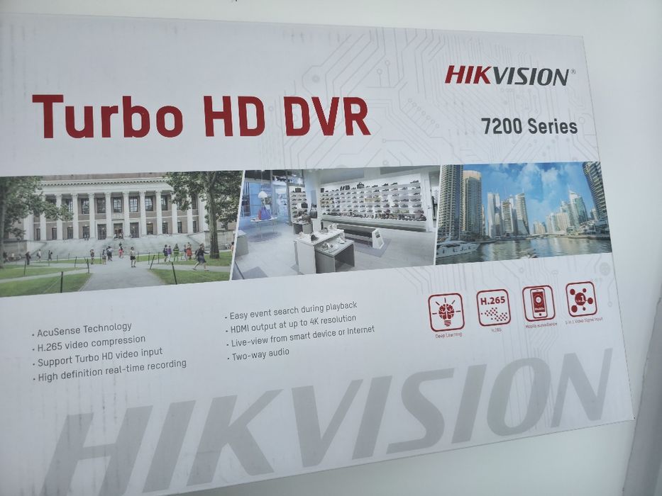 DVR Hikvision 4-канален HD-TVI видеорекордер iDS-7204HUHI-M1/S(С)