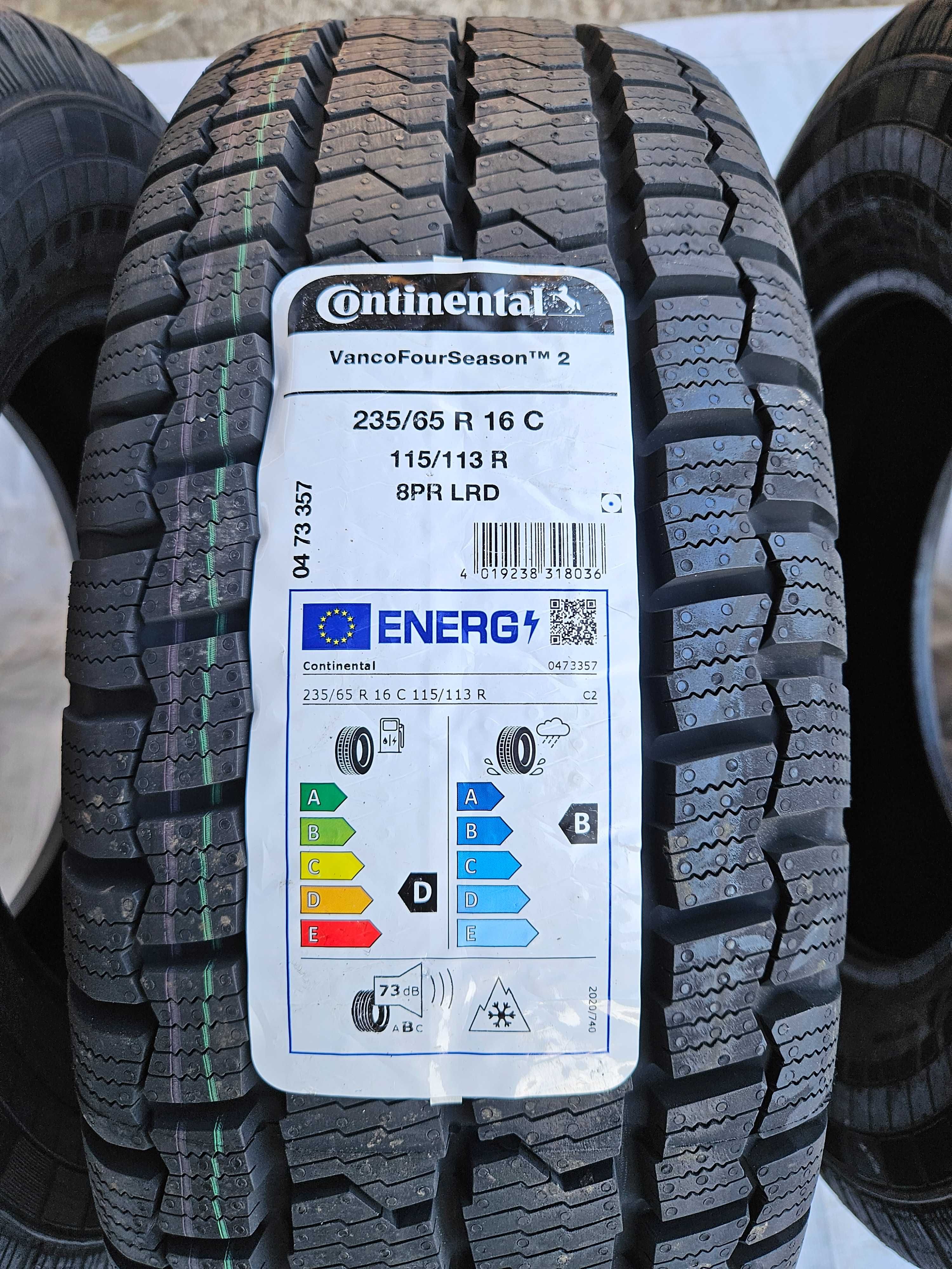 Нови бусови гуми 235/65R16C Continental FourSeason 2 115R 300лв. с ДДС