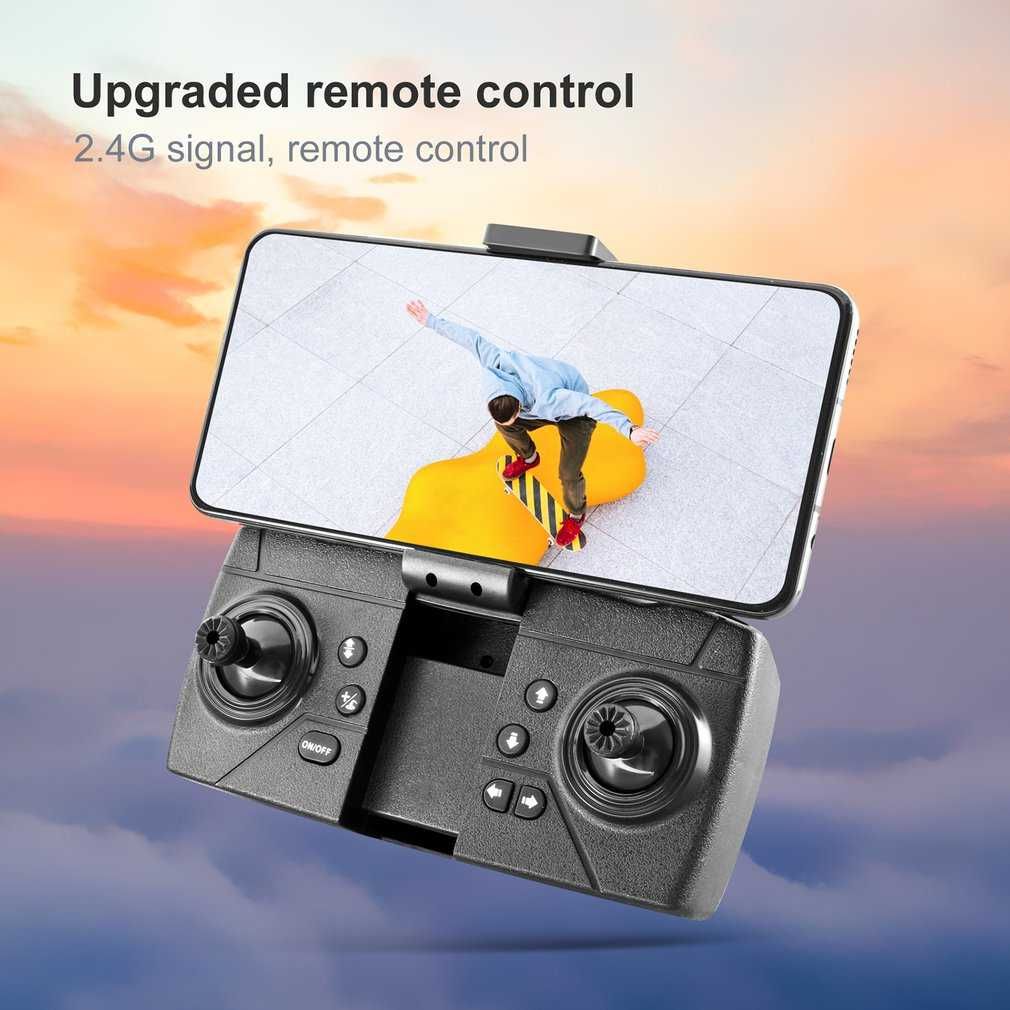 Нови 3 цвята E99 PRO Dron 4k HD 2 камери WIFI FPV Въздушна фотография.