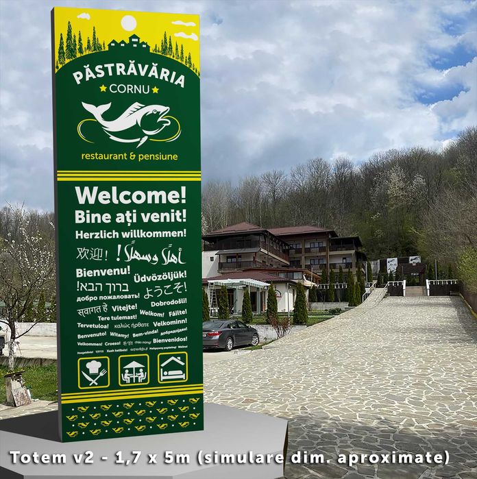 Reclame luminoase /autocolante/litere volumetrice