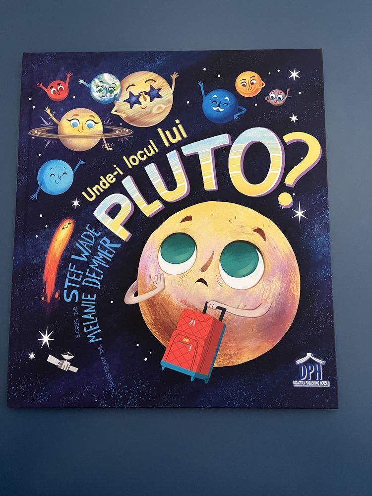 Unde-i locul lui Pluto? - Stef Wade - carte educativa copii