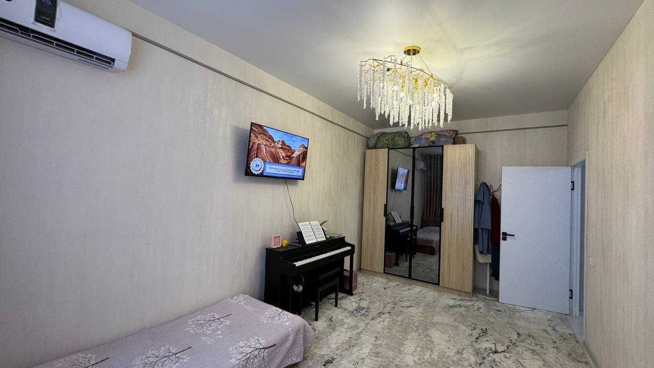 Кушбеги Малая Кольцевая новостройка 3-комн 7/11 77 м² ремонт меб/тех