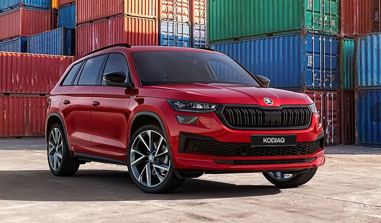 Брызговики передние Skoda Kodiaq (2017-)