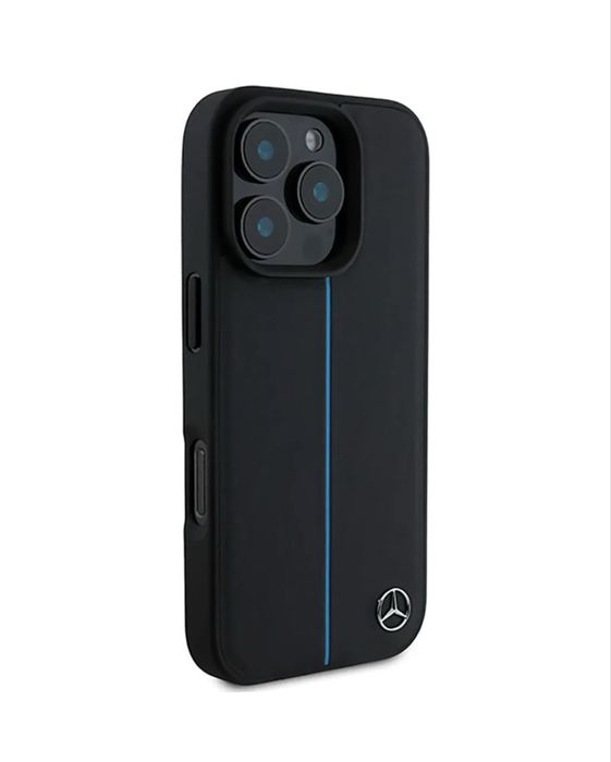 Carcasa din piele ORIGINALA Mercedes pentru Iphone 16 PRO