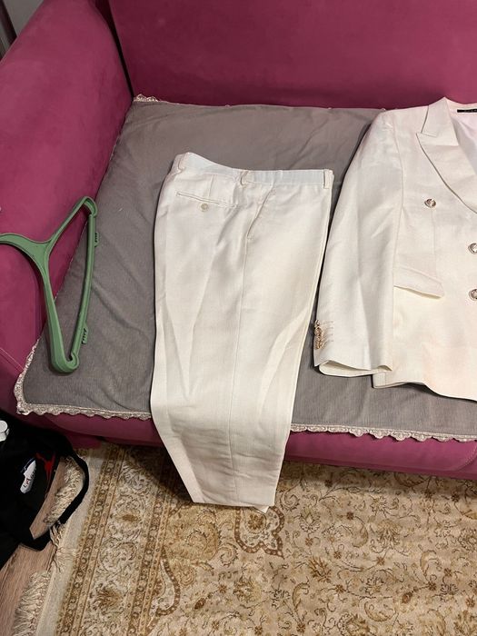 Белый костюм шалбар