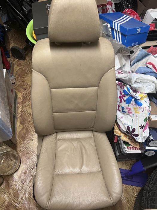 Бежов салон за БМВ Е60