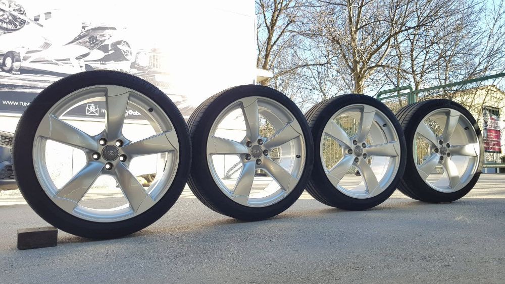 ОРИГИНАЛНИ Ал. Джанти 21 цола за Audi A8 / S8 D4 + Гуми 21