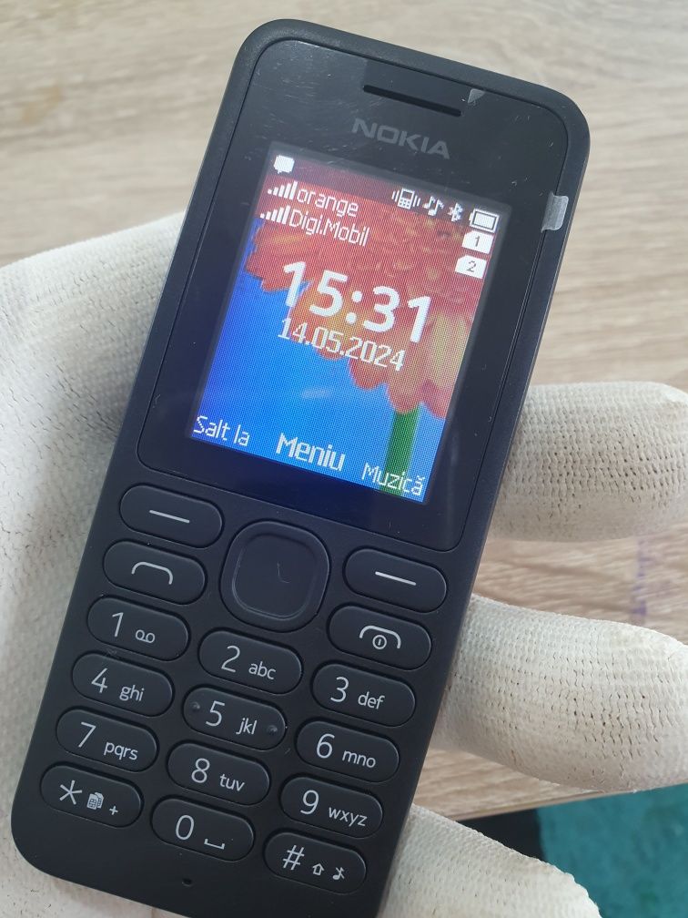 Nokia 130 Black Dual Sim Nou!