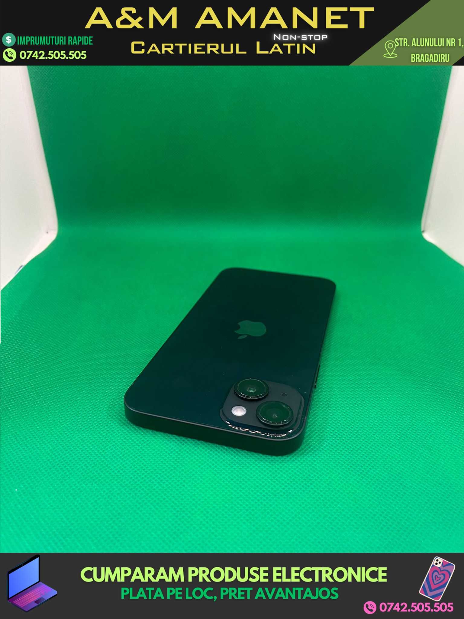 iPhone 14 Plus, 128GB, Midnight Blue, 99% Baterie (A&M AMANET)