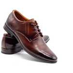Vand pantofi elegant/business, culoare cognac, piele naturala, mas.45