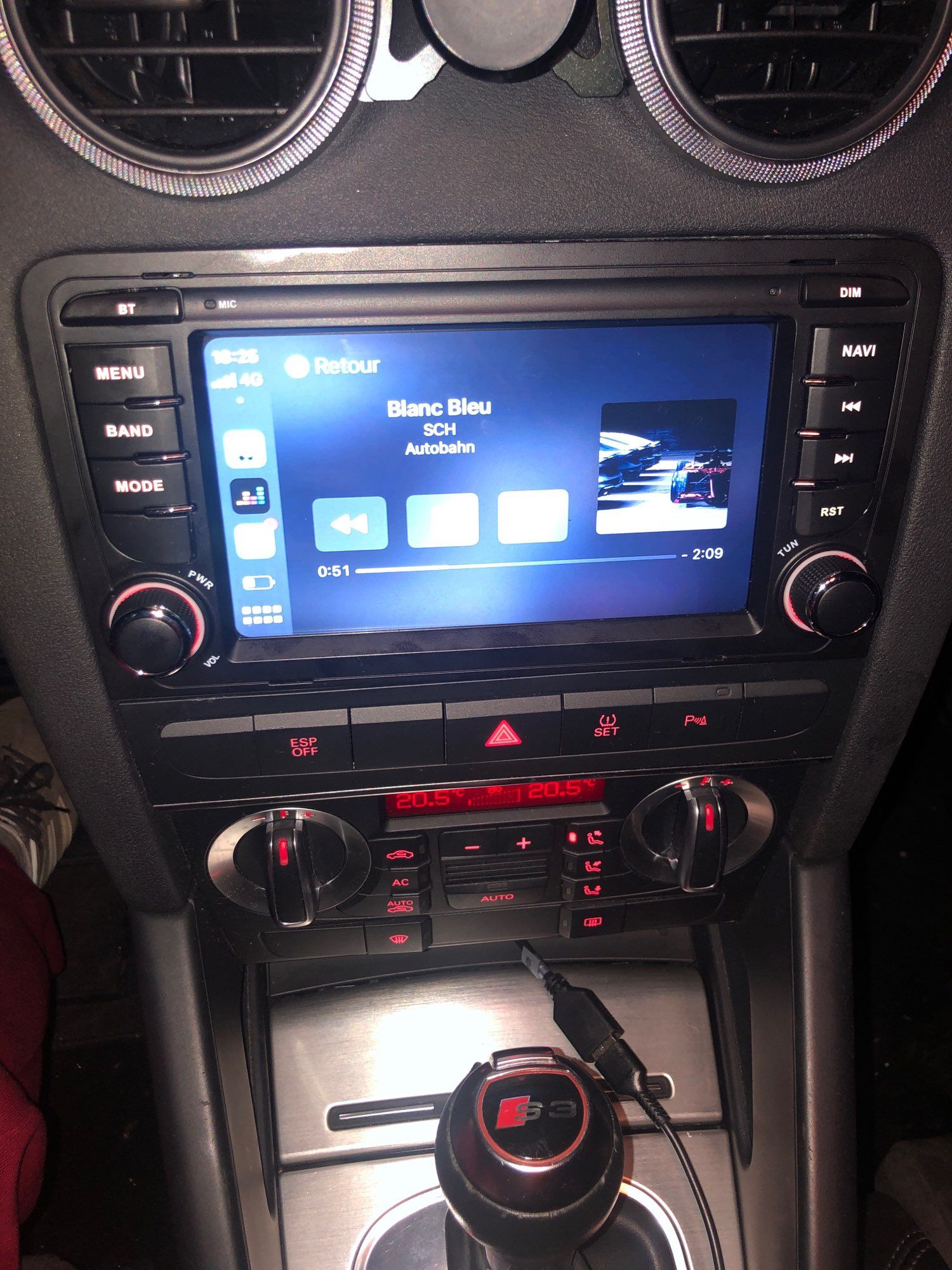 Audi A3 8P мултимедия Андроид GPS навигация