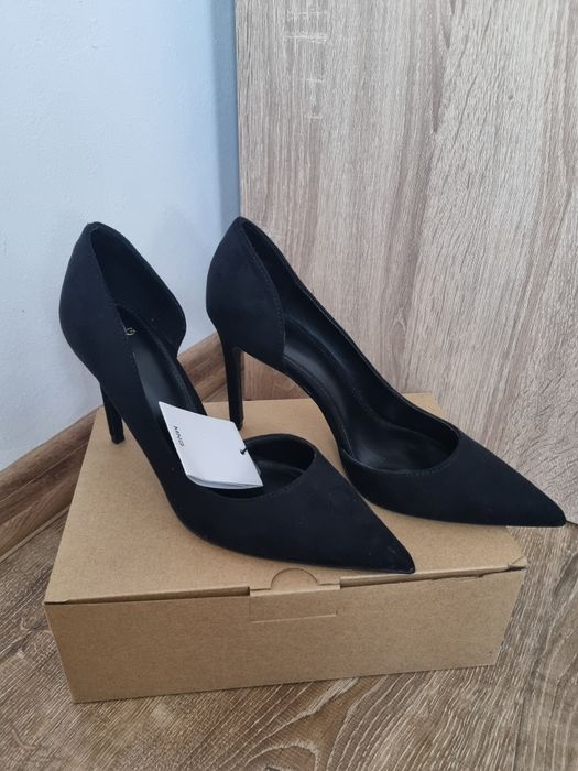 Обувки на висок ток Mango