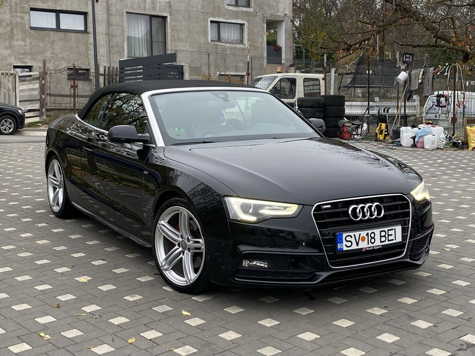 Audi A5 Cabrio 3.0 Tdi 204 cp 2013 Euro 5 Automat S-line Full Extra