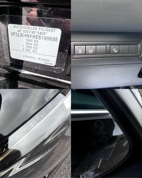 Peugeot 308 / Benzina / Euro 6 / 1.2 Puretech/ 130 cp / Negru perlat /