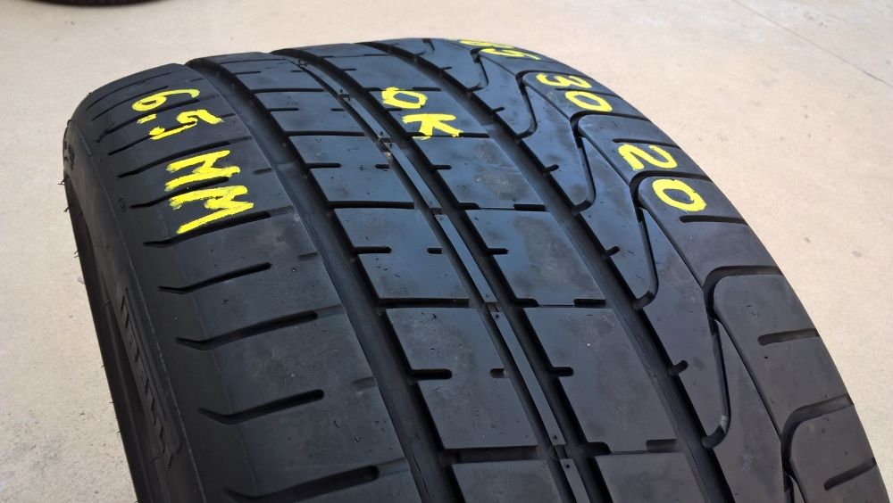 O anvelopa de vara 285 30 20 pirelli p zero profil 6,5 mm