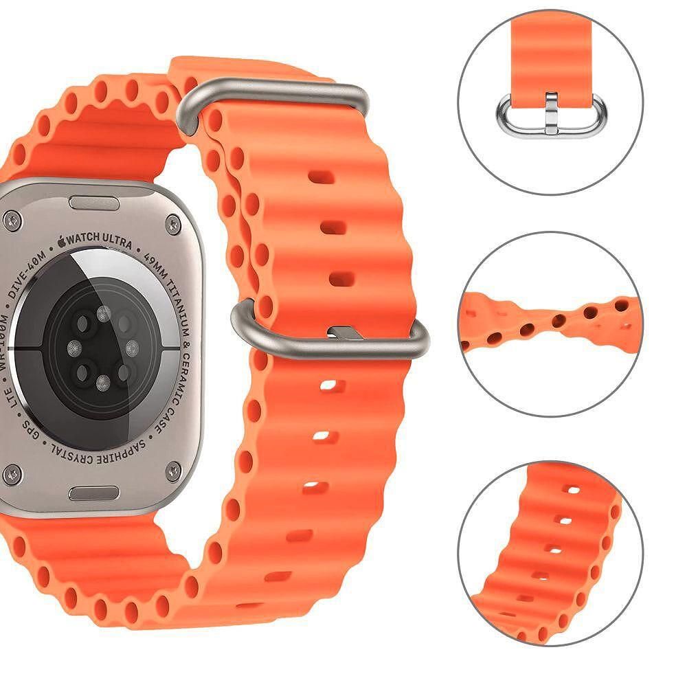 Еластомерна каишка tech protect за apple watch ultra/ ultra 2 orange