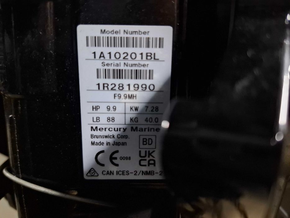 Mercury 9.9 EFI с гаранция