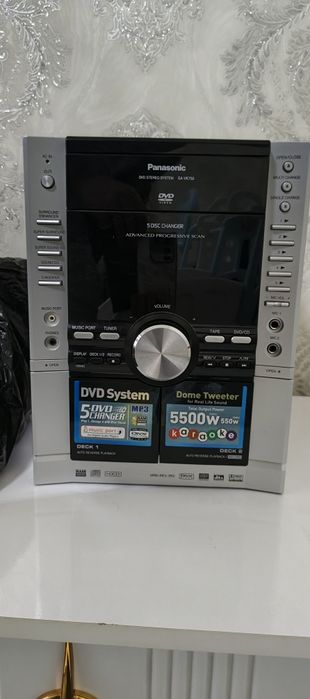 Panasonic музыкальный центр 130$