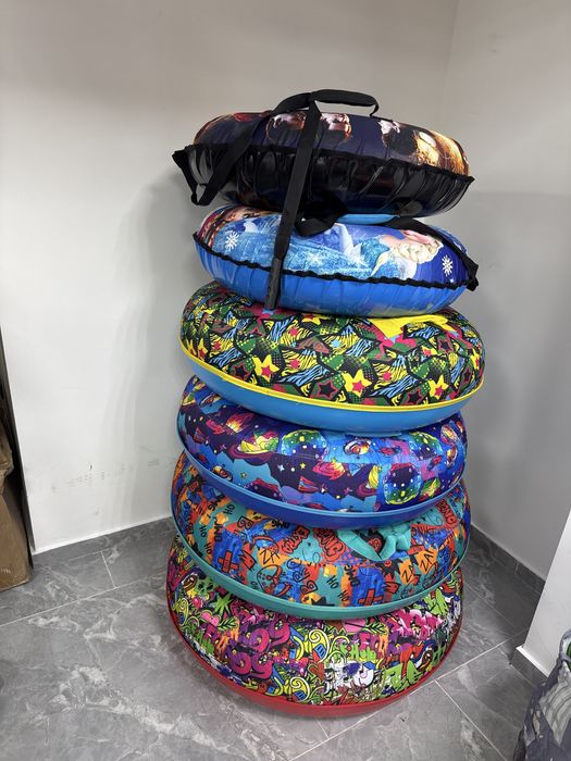 Тюбинг Ватрушка Балон Санки Плюшка