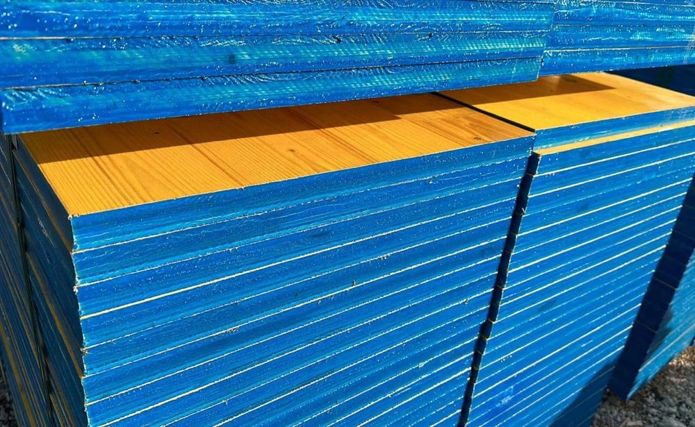 Placa Galbena pentru cofrare tip doka, LANA IRU-PU, cofraje tego