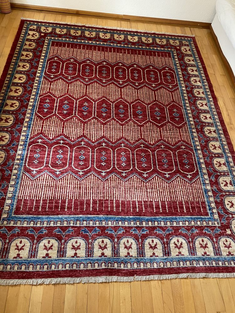 Covor manual lana si matase Tabriz